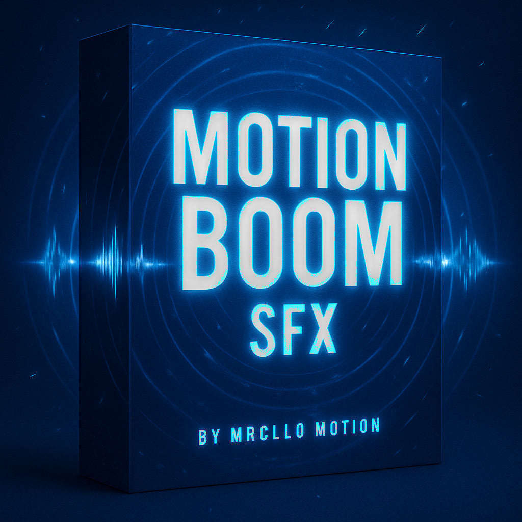 Motion Boom SFX Pack