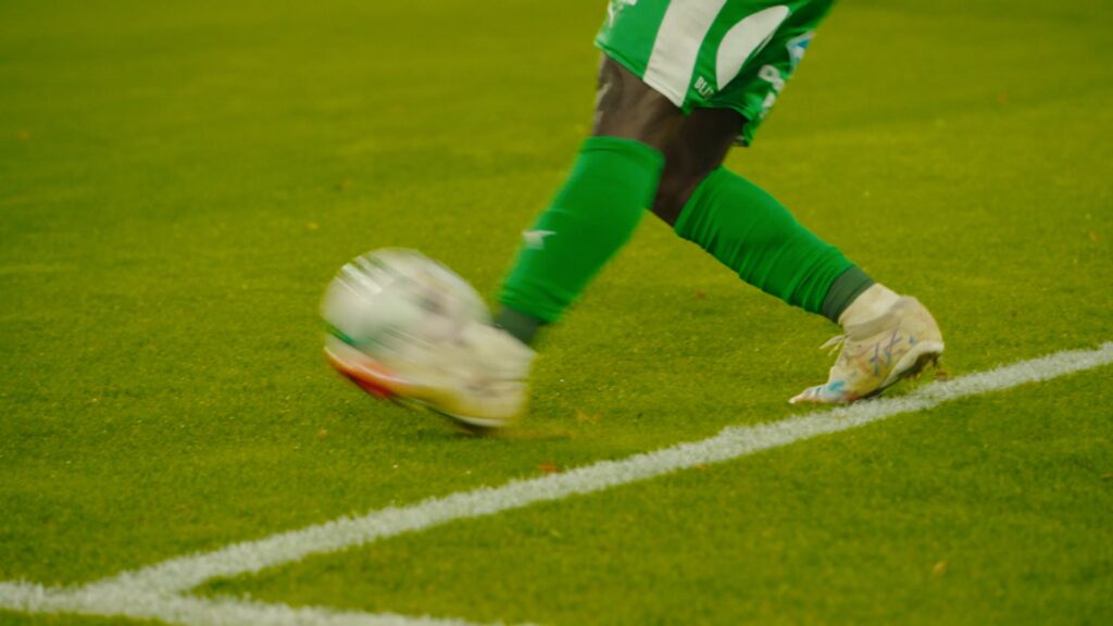 Green & white until the final whistle.